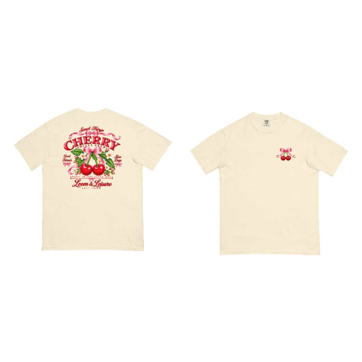 Cherry Social Club Vintage Graphic Tee